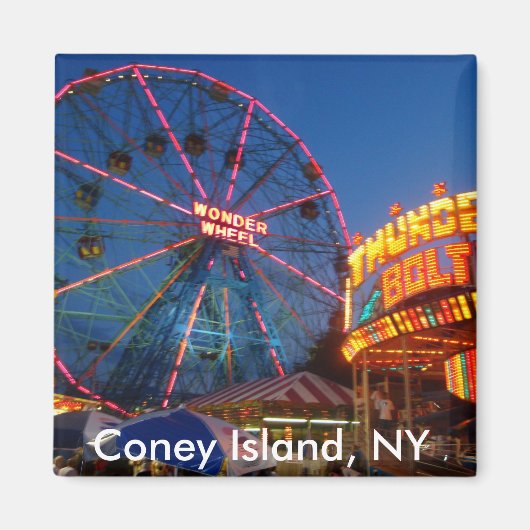 Coney Island Magnet Magneet (Voorkant)