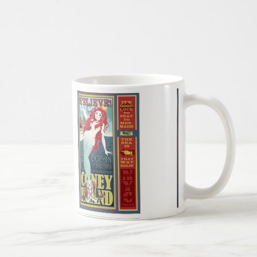 coney island mermaids mug (Droite)