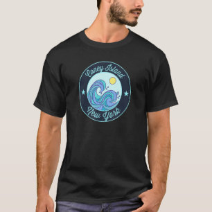 Coney Island Ny New York Souvenir Zeevaart Surfer T-shirt