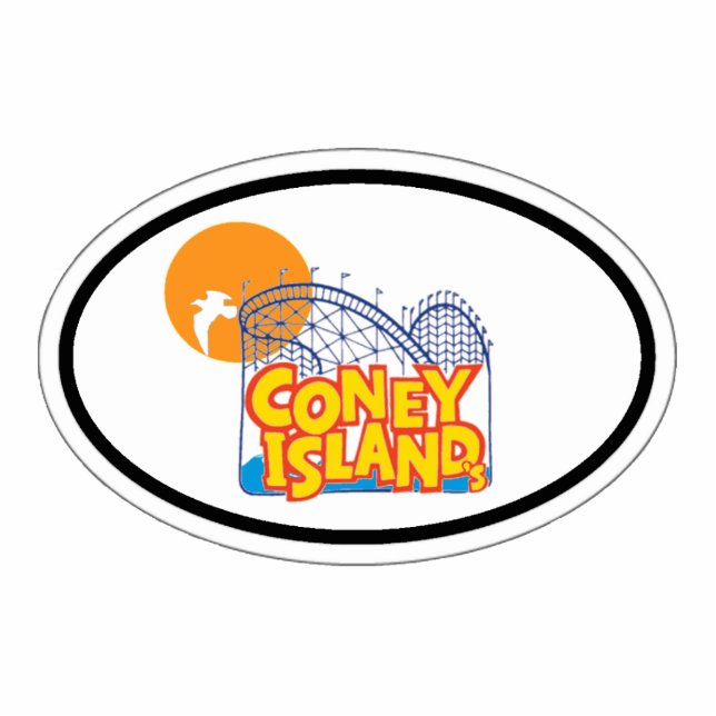 Coney Island Staand Fotobeeldje (Voorkant)