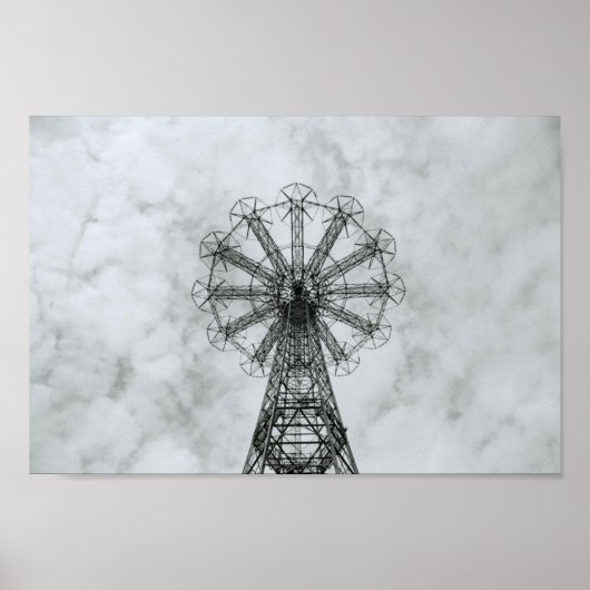 Coney Island Tower Poster (Voorkant)
