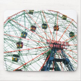 Coney Island Wonder Wheel Brooklyn New York City Muismat