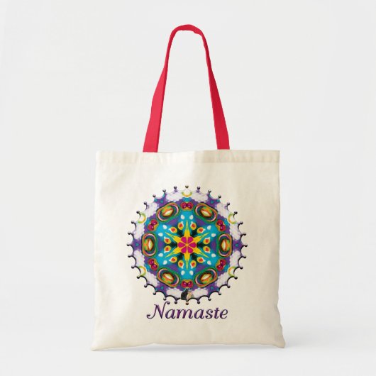 Confectie Namaste Kaleidoscope Tote Bag (Voorkant)