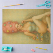 Confection Daydream – Pastel Macaron Rococo Tissuepapier (Craft)