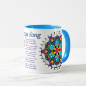 Confection Yoga Chanson Mug (Devant droit)