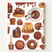 Confections de chocolat Livre de recettes personna (Dos)