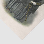 Confederacy Civil War Heroes Tissuepapier (Detail)