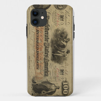  Confederate Currency iPhone case