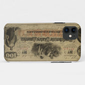 Confederate Currency iPhone case (Achterkant (horizontaal))