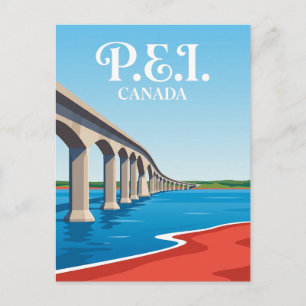 Confederation Bridge Canada Briefkaart