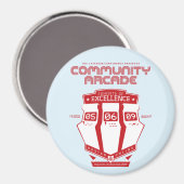 Conférence CATS2009 / Magnet rond (Recto/Verso)