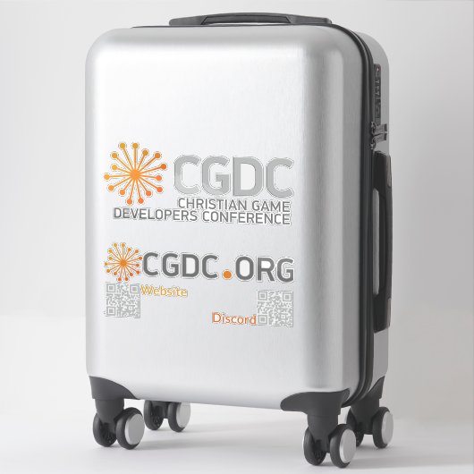 Conférence CGDC - Sticker Vinyl (Sur valise)