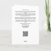 Conférence interconfessionnelle - Carte (Dos)