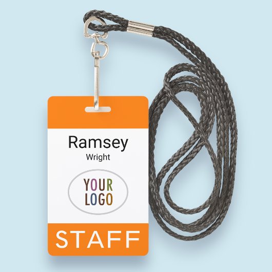 Conference Lanyard Badge Plastic Evenement Persone
