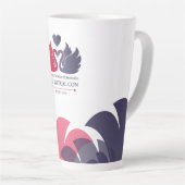 Conférence virtuelle RWA 2020 Latte Mug (Angle droit)