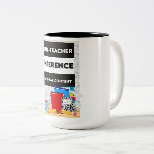 Conférences P/T, Mug V.2 (Devant droit)