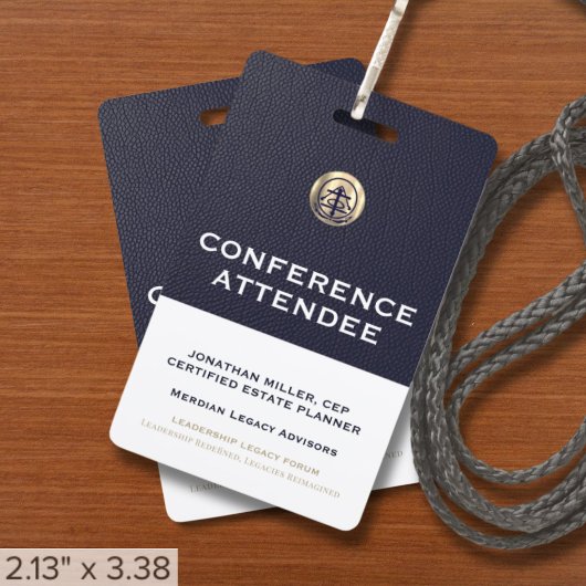 conferentie Lanyard Badge
