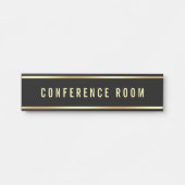 Conferentieruimte  tekst Sjabloon Deurbordje (Voorkant)