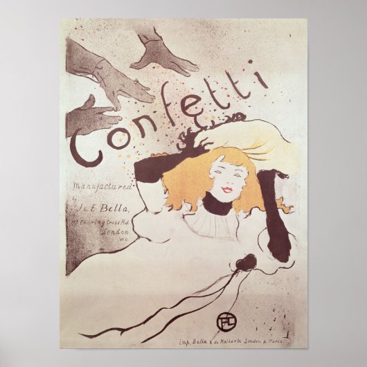 Confetti 1893 poster (Voorkant)