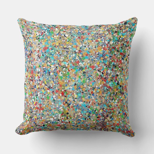 Confetti 20 x 20 Poly Sierkussen (Voorkant)