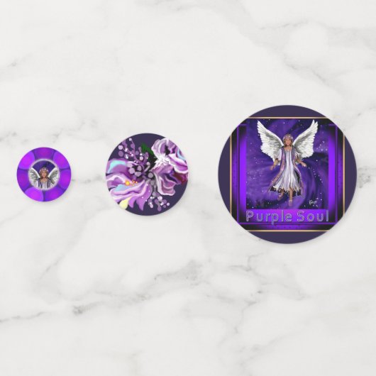 Confetti à âme violette (Derrière)