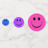 Confetti à visage coloré et joyeux (Derrière)