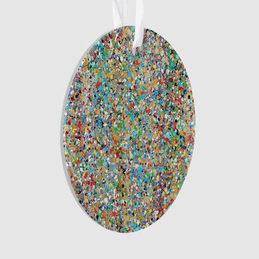 Confetti Acryl Ornament (voorkant)