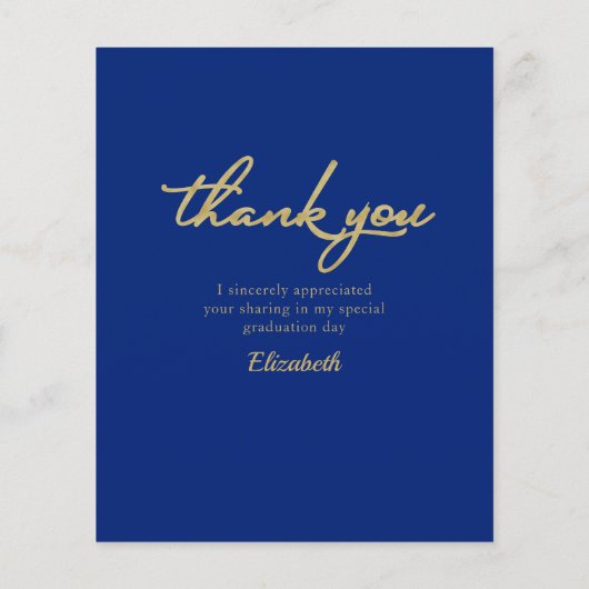 Confetti Afstuderen Fotobudget Hartelijk dank (Achterkant)