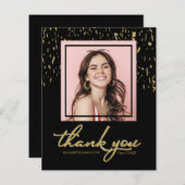 Confetti Afstuderen Fotobudget Hartelijk dank (Voorkant / Achterkant)