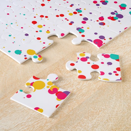 Confetti Anniversaire Puzzle (Côté)