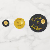 Confetti aux ballons d'or du 50e anniversaire (Devant)