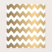 Confetti blanc et or 2 | Cartes (Intérieur déplié)