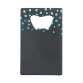 confetti bleu et noir (Dos)