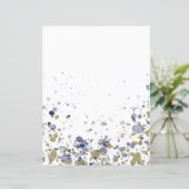 Confetti Blue Gold (Staand voorkant)