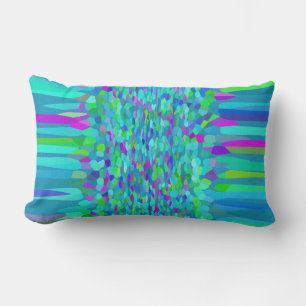 Confetti Blues Fringe Kussen