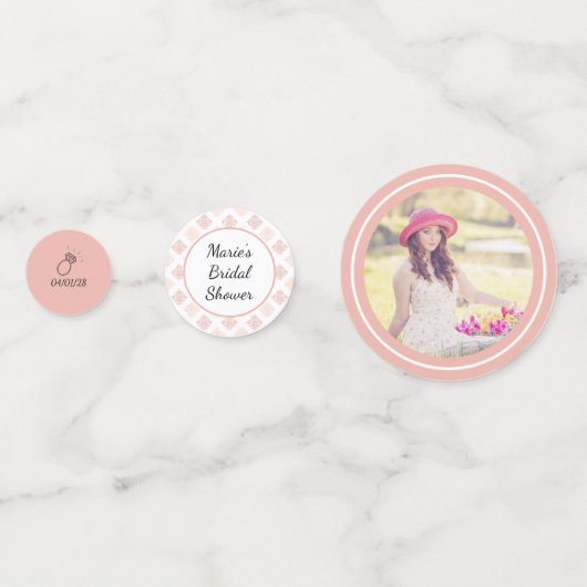 Confetti | Blush Damask (Devant)