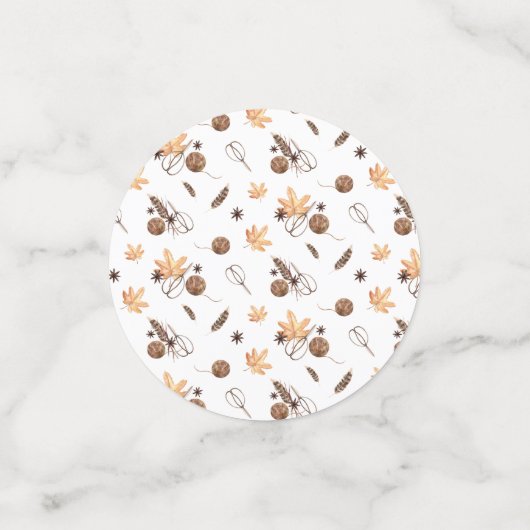 Confetti | Boho Hedgehogs Party (Petit recto)