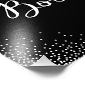 Confetti Boo | Impression d'art Halloween (Coin)