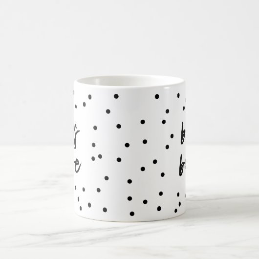 Confetti Boss Babe Coffee Mok (Center)