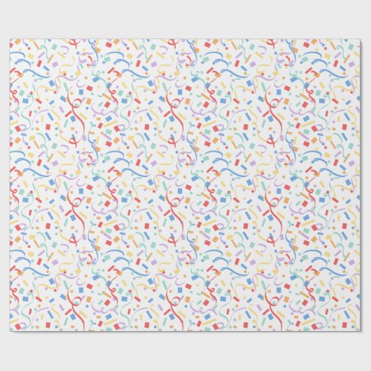 Confetti Brights (Verrassing) Cadeaupapier (Vlak)