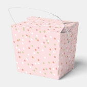 Confetti Cake · Roze Buttercream Frosting Bedankdoosjes (Achterkant)