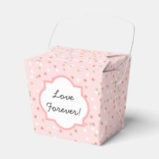 Confetti Cake · Roze Buttercream Frosting Bedankdoosjes