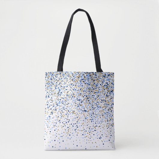 Confetti canvas tas (Voorkant)