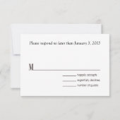 Confetti Celebration RSVP-reactiekaart RSVP Kaartje (Achterkant)