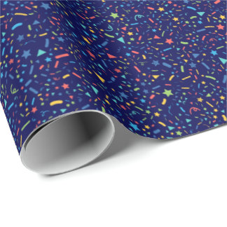 Confetti Celebration Wrapping Paper Cadeaupapier