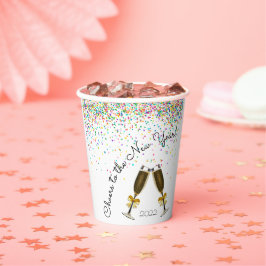Confetti Champagne Paper Cup Papieren Bekers