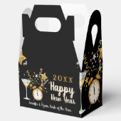 Confetti Champane oudejaarsavond Bedankdoosjes (Geopend)