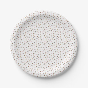 Confetti Chic (Stippen) Papieren Bordje
