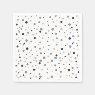 Confetti cocktail/dessert servetten