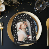 Confetti Compte à rebours Arch Nouvel An Carte pho